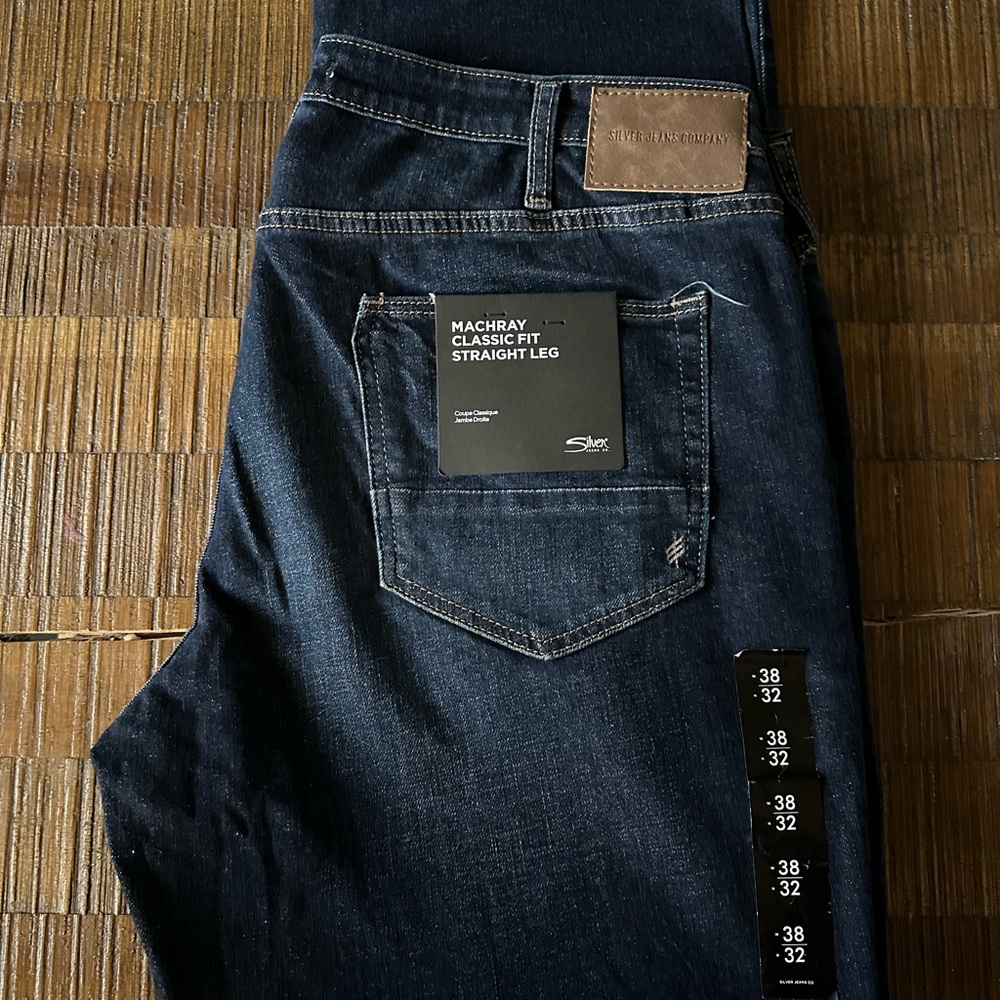 Silver Jeans…size 38x32…no rips, holes or stains…brand new … never worn
